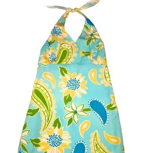 Lilly Pulitzer Halter Dress Size 7 Retails $129